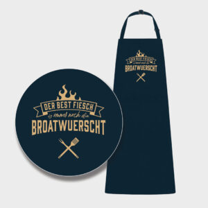Grillschürze "Broatwuerscht"