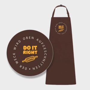 Grillschürze "Do it right"