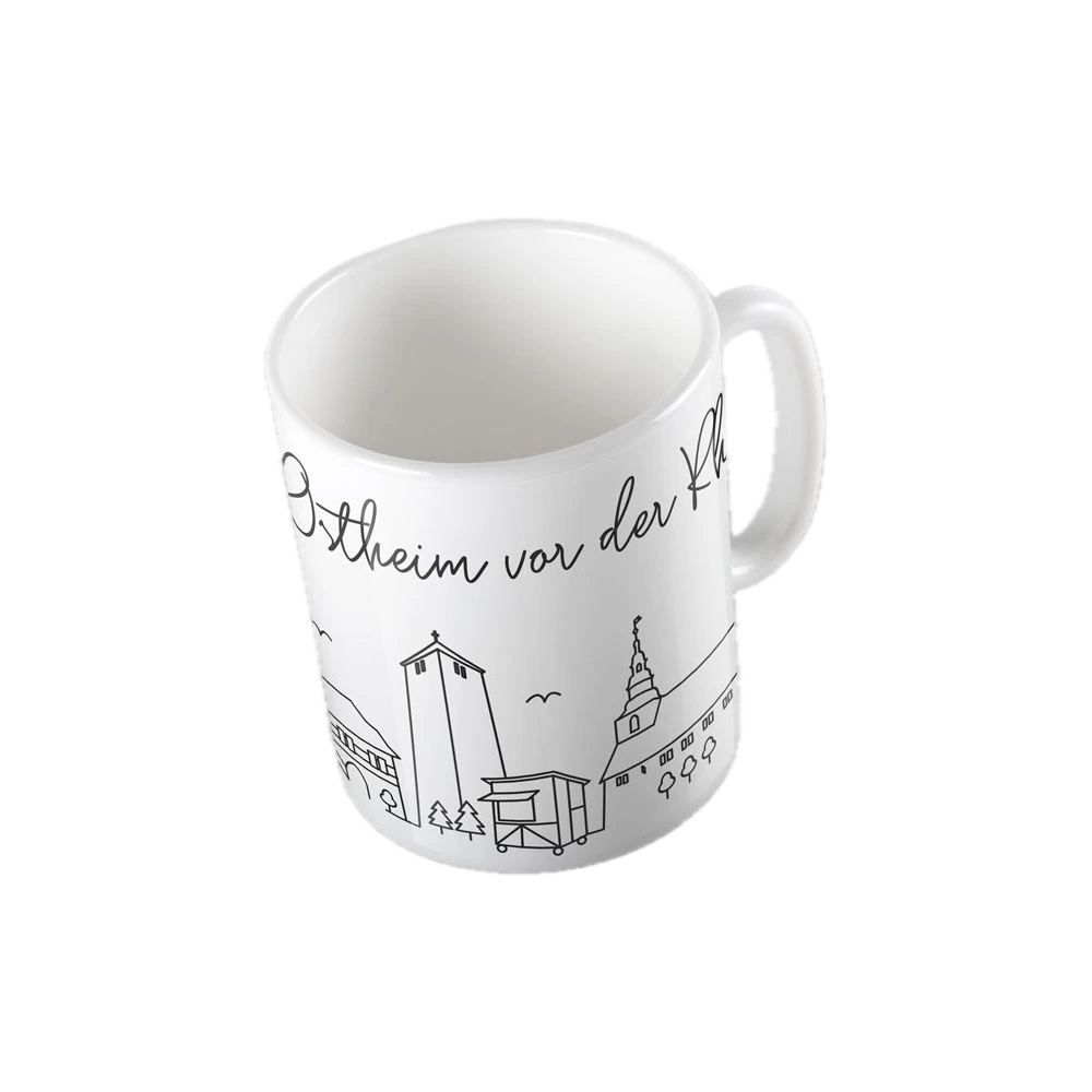Tasse Skyline – freigestellte Ansicht