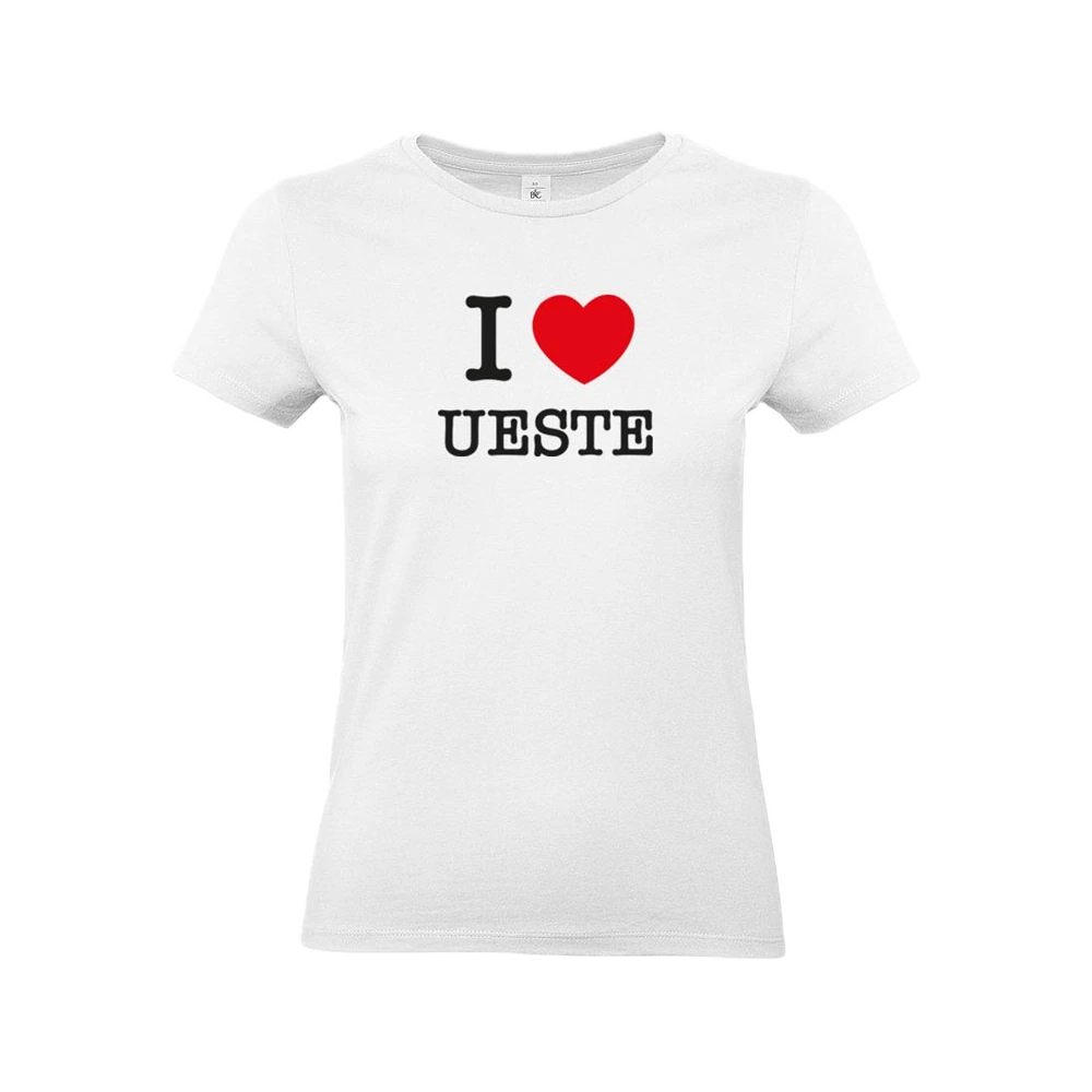 Mädels Shirt I love Ueste – freigestellte Ansicht