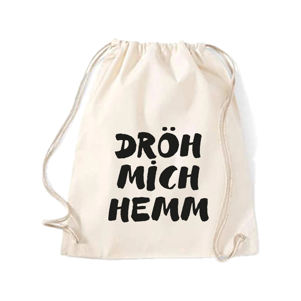 Beutel Dröh mich hemm – freigestellte Ansicht