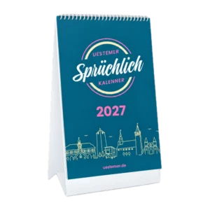 Kalender 2027 – freigestellte Ansicht