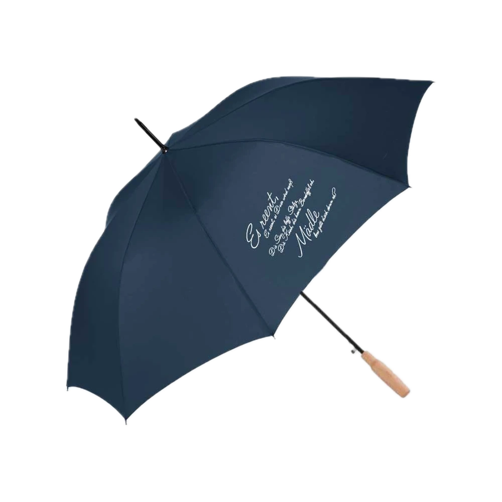 Regenschirm Es reent – freigestellte Ansicht