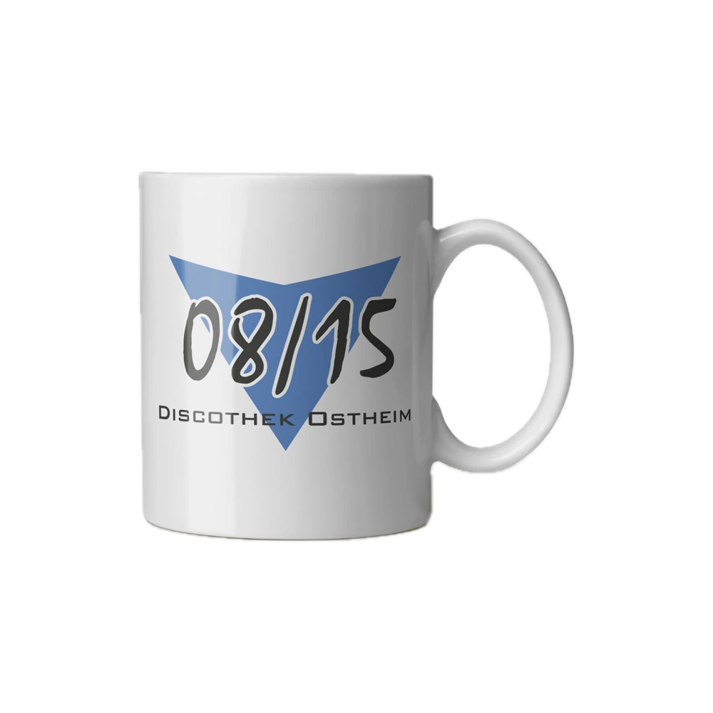 Tasse 08/15 – freigestellte Ansicht